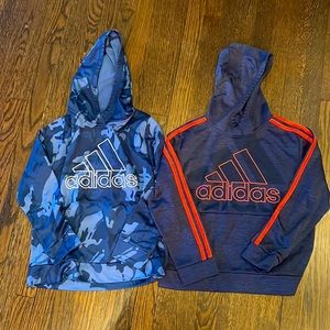 2 Adidas Youth Hoodies
